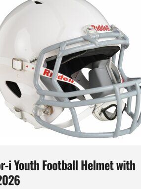 Riddell NWT Victor is youth football helmet.  L/XL